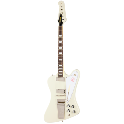 Bild på Epiphone 1963 Firebird V Maestro Vibrola Reissue Polaris White