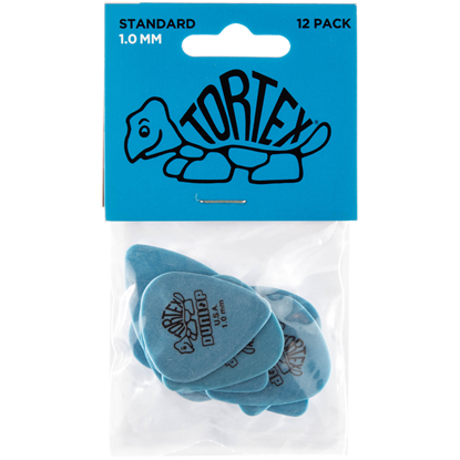 Dunlop Tortex 418P1.0 Plektrum 12-pack