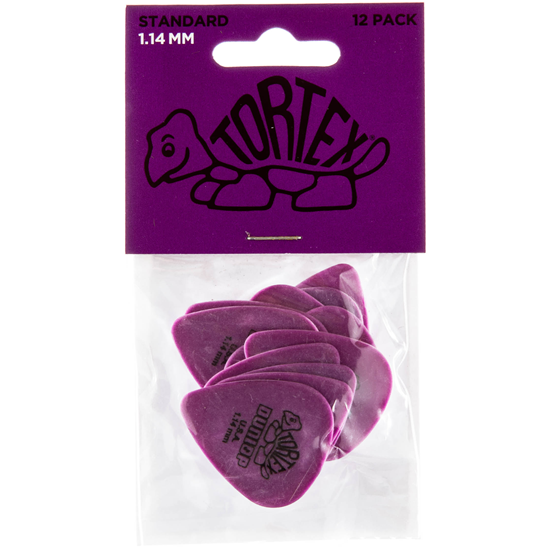 Dunlop Tortex 418P1.14 Plektrum 12-pack