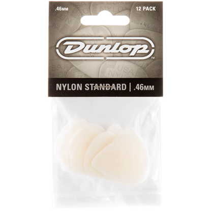 Dunlop Nylon 44P.046 Plektrum 12-pack