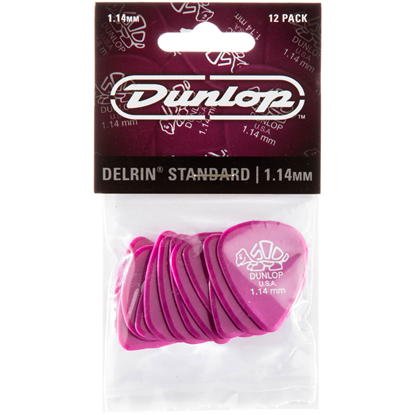Dunlop Delrin 500 41P1.14 Plektrum 12-pack
