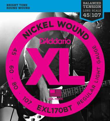 Bild på D'Addario EXL170BT Light 045 - 107 (Balanced Tension)