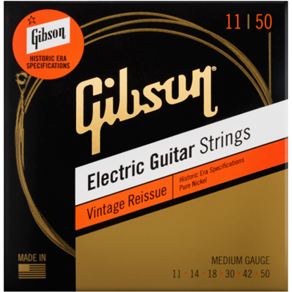Bild på Gibson Vintage Reissue Electric Guitar Strings 11-50 Medium