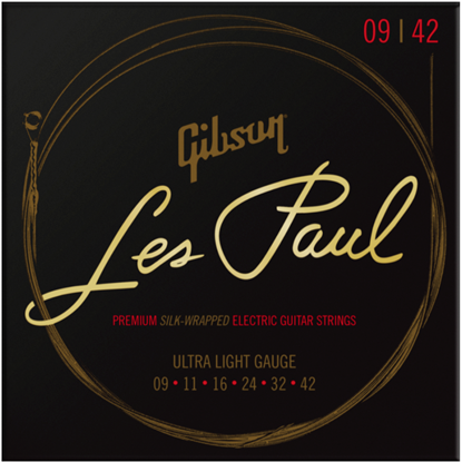 Bild på Gibson Les Paul Premium Electric Guitar Strings 09-42 Ultra-Light