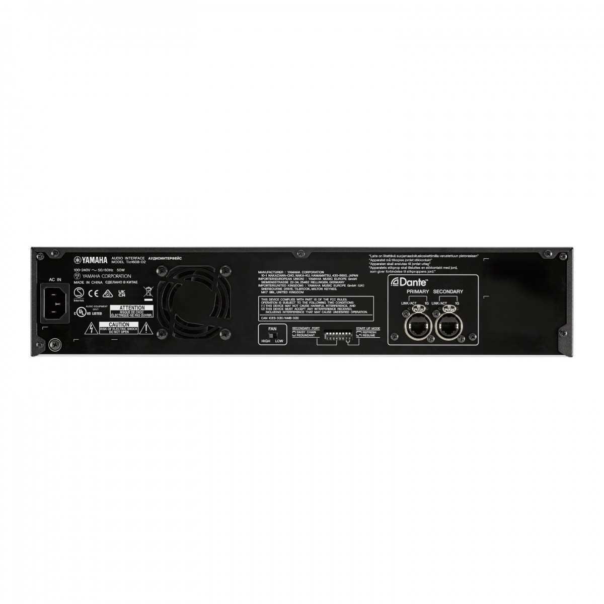 Yamaha Tio 1608-D2 I/O Rack | Musikcentralen | Musikaffär i Växjö och ...