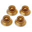 Bild på Gibson Top Hat Knobs Gold (4 pcs)