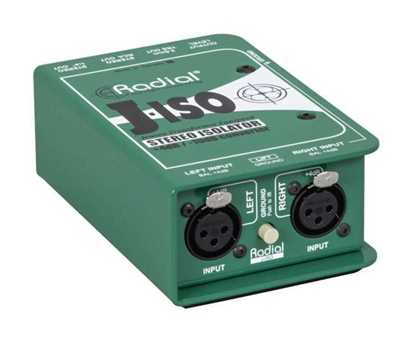 Bild på Radial J-Iso Stereo +4dB to -10dB converter