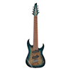Bild på Ibanez RG Multi-scale Cosmic Blue Starburst - RGMS8PB-CBS