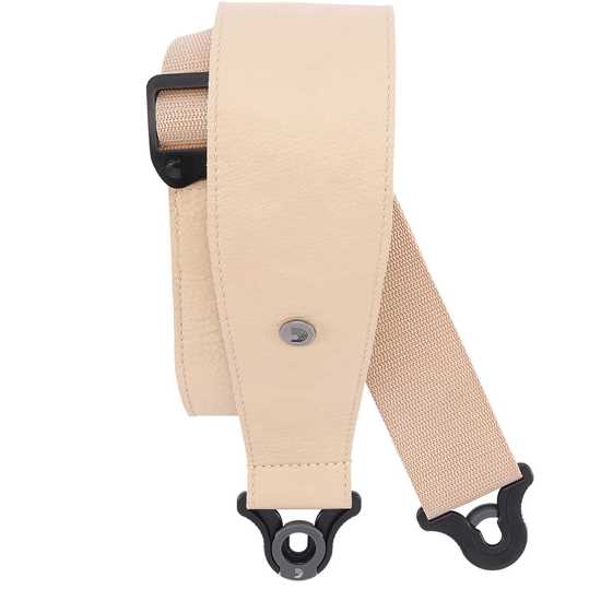 Bild på D'Addario Accessories Auto lock PW Comfort Leather strap 3''/76mm Tan - 30BAL01