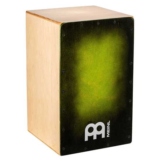 Bild på Meinl Snarecraft Cajon Green Burst Special Edition - SC100GRB