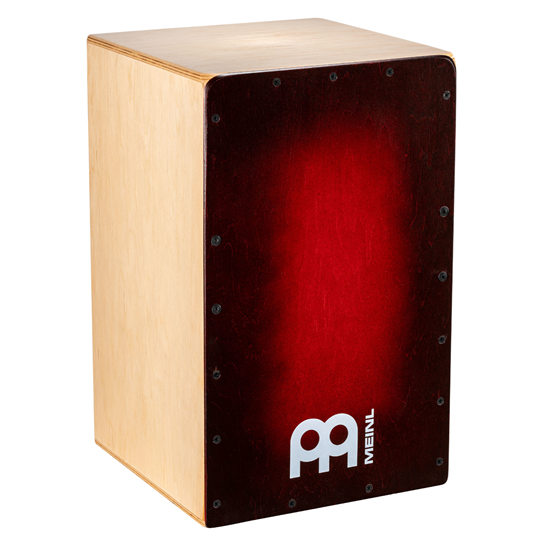 Bild på Meinl Snarecraft Cajon Red Burst Special Edition - SC100RDB