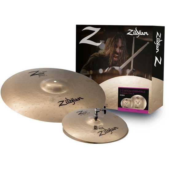 Bild på Zildjian Z Custom Essentials Cymbal Pack - ZCESS