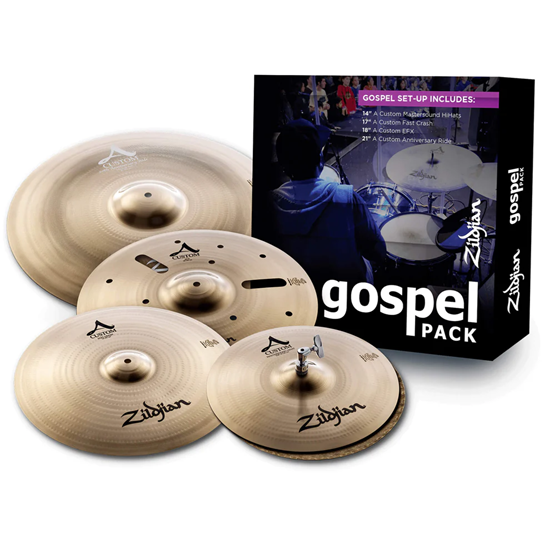 Bild på Zildjian A Custom Gospel Pack - AC0801G