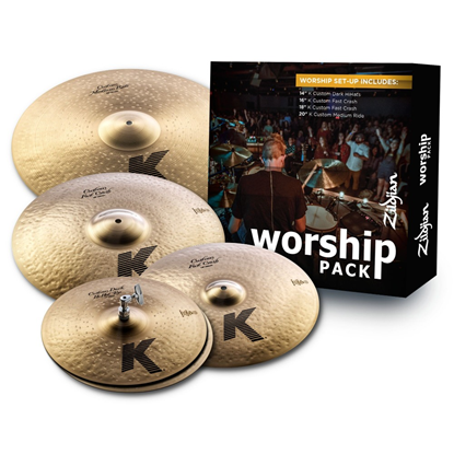 Bild på Zildjian K Custom Worship Cymbalpack - KC0801W