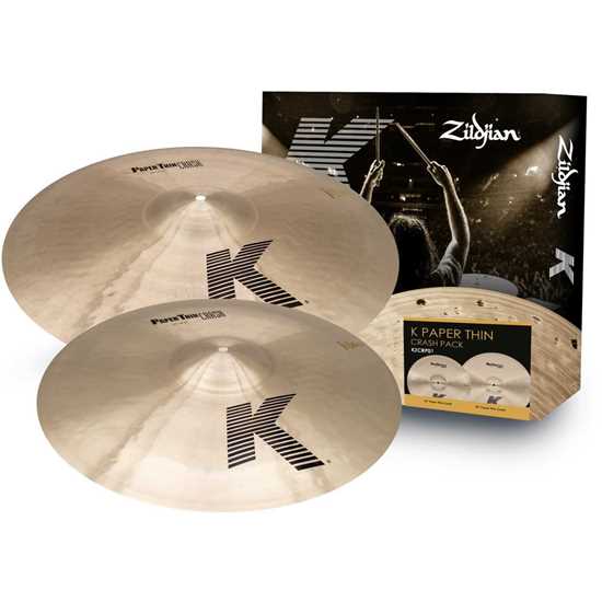 Bild på Zildjian K Paper Thin Crash Bundle Pack - KZCRP01