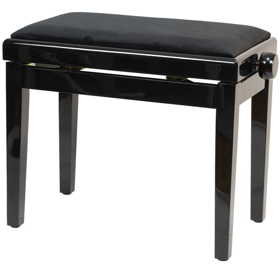 Bild på Pulse Pianopall Deluxe Polerad Svart