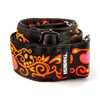 Bild på Dunlop JH23 Jimi Hendrix Blacklight Monterey Orange Strap