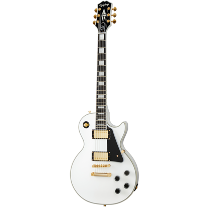 Bild på Epiphone Les Paul Custom (Incl. Premium Gig Bag) Alpine White