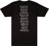 Bild på Fender Logo Date Back Tee Black Large