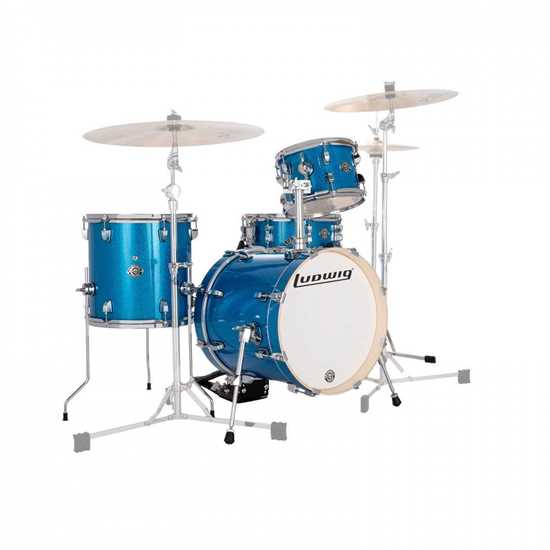 Bild på Ludwig Blue Sparkle Breakbeats – LC2792DIR