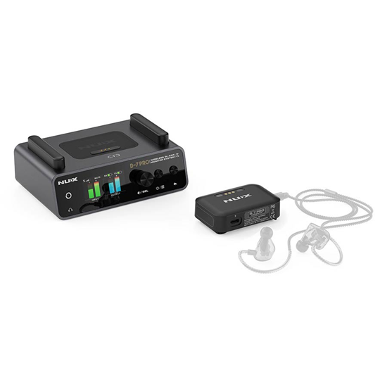 Bild på Nux B-7PRO 2.4 GHz wireless in-ear monitor system