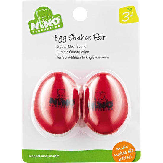 Bild på Nino Percussion NINO540R-2 Ägg-Shaker Set  Red