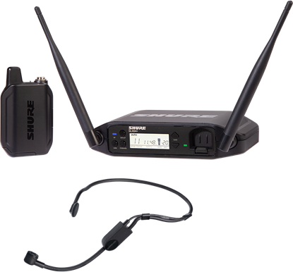 Bild på Shure GLXD14+/PGA31 Headset SystemPGA31 Dual Band Z4