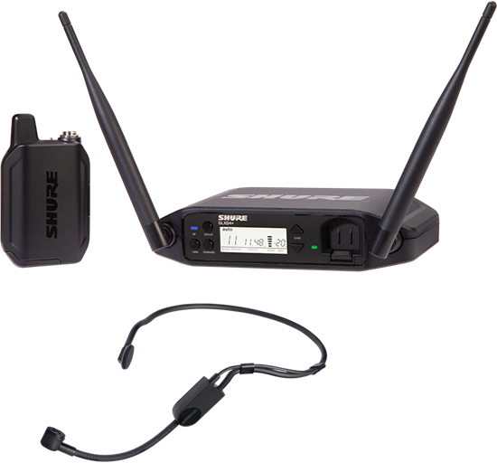 Bild på Shure GLXD14+/PGA31 Headset SystemPGA31 Dual Band Z4