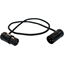 Bild på AMP CAM-XCLR-D - XLR Patch Cable 30,5 cm Vinklad XLR