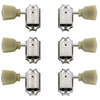 Bild på Gibson MH-010 Deluxe Green Key Tuner Set (Vintage Nickel)