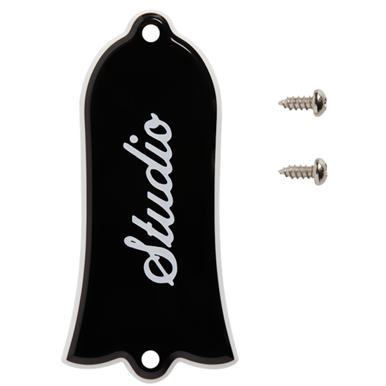 Bild på Gibson TR-040 Truss Rod Cover, "Studio" (Black)