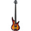 Bild på Ibanez GWB205-TQF (Tequila Sunrise Flat) Fretless 5-string