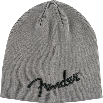 Bild på Fender Logo Beanie Charcoal Heather Gray