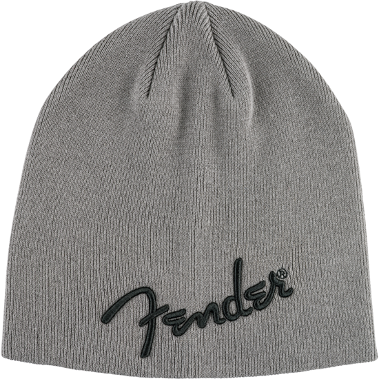Bild på Fender Logo Beanie Charcoal Heather Gray