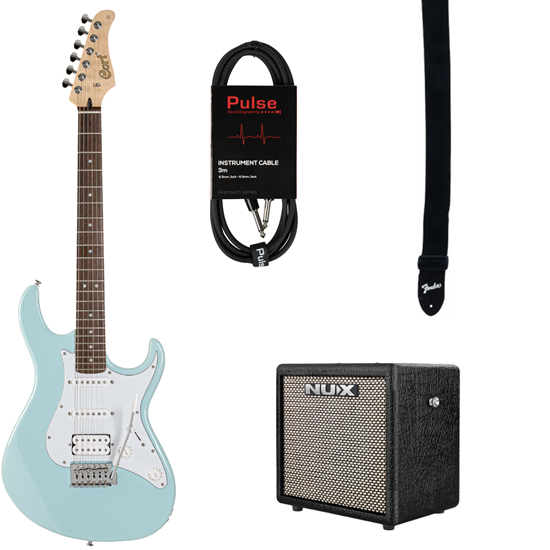 Bild på Cort/NUX Elgitarrpaket MC Play 200