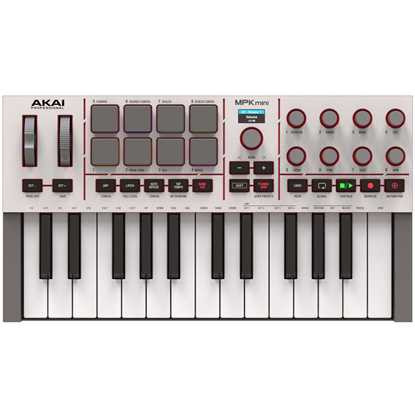 Akai MPK Mini IV Gray midikeyboard usb-keyboard