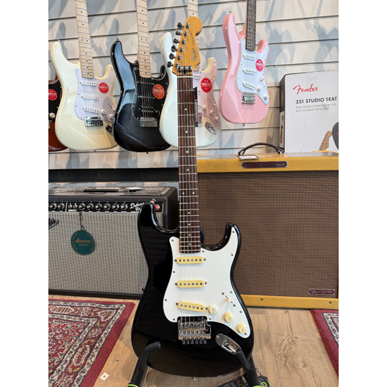 Bild på Fender Stratocaster MIJ (Fujigen) 1986 RW Black BEG