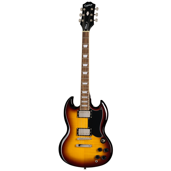 Bild på Epiphone SG Tribute Plus Vintage Sunburst