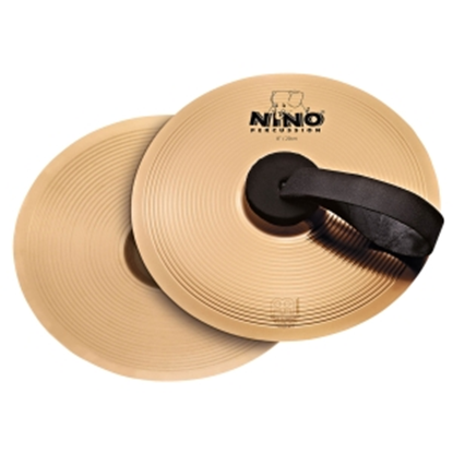 Bild på NINO Percussion NINO-BR20 8'' Marching Cymbals brass