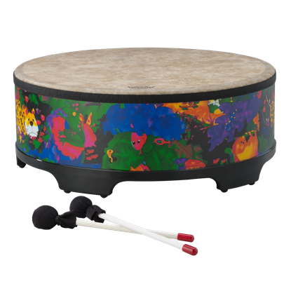 Bild på Remo Kids Percussion Gathering Drum - Rain Forest Finish, 22"
