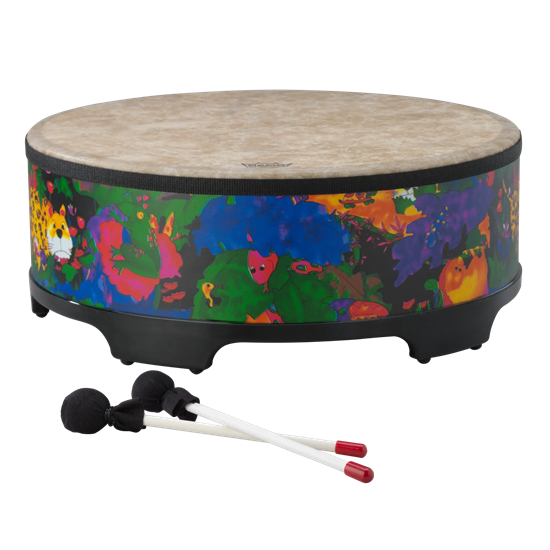 Bild på Remo Kids Percussion Gathering Drum - Rain Forest Finish, 22"