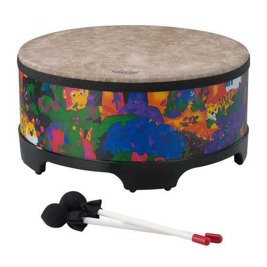 Bild på Remo Kids Percussion Gathering Drum - Rain Forest Finish, 16"