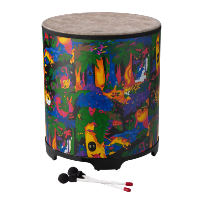 Bild på Remo Kids Percussion Gathering Drum - Rain Forest Finish, 18"
