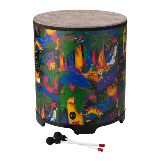 Bild på Remo Kids Percussion Gathering Drum - Rain Forest Finish, 22"
