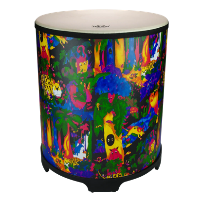 Bild på Remo Kids Percussion Gathering Drum Comfort Sound Technology - Rain Forest Finish, 18"
