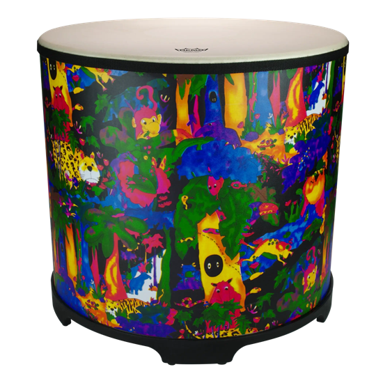 Bild på Remo Kids Percussion Gathering Drum Comfort Sound Technology - Rain Forest Finish, 22"