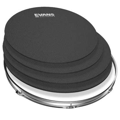 Bild på Evans SoundOff Tom Set Fusion (10",12",14",14") - SO-0244