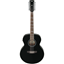 Bild på Ibanez AJ7012M1E-BK Black High Gloss  12-strängad Jumbo
