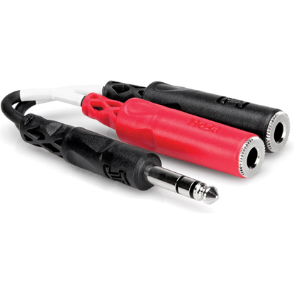 Bild på Hosa YPP-117 TRS Male - Dual TS Female 15cm