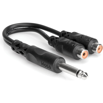 Bild på Hosa YPR-103 TS Male - Dual RCA Female 15cm